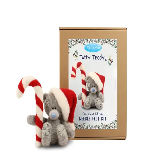 Felting Kit - Tatty Teddy Christmas Needle Felt Kit {4}