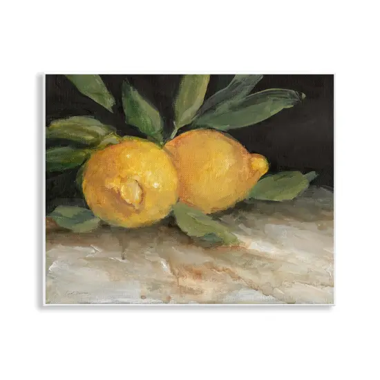 Stupell Industries Traditional Lemons Duo Wall Plaque Art Design by Carol Robinson {1}