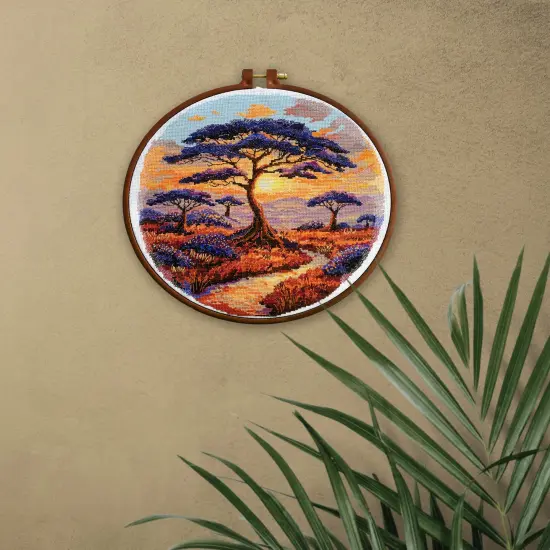 Counted Cross-stitch kit - Spaces of Savannah AH-257 {4}