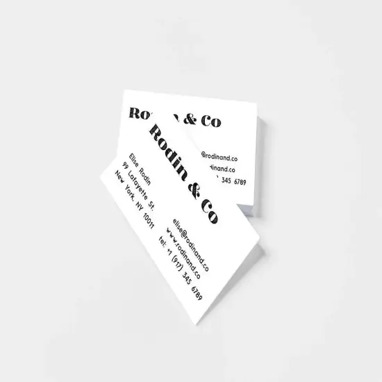 Business Card Stamp No. 17, Rubber {1}