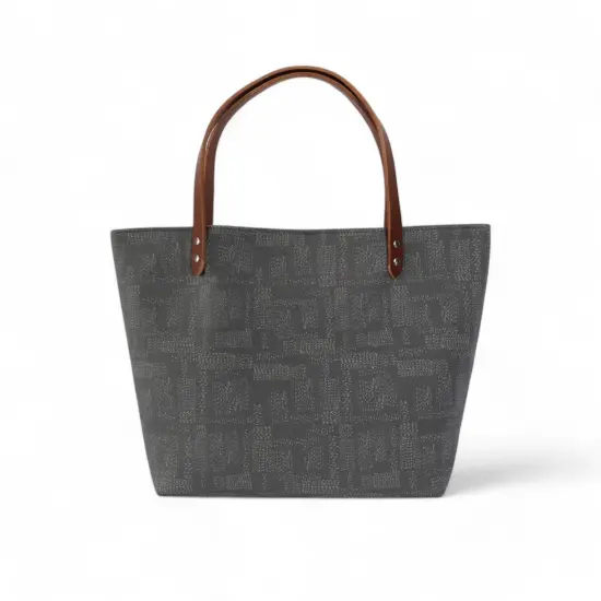 Crosscut Sewing Co.&reg; Market Tote Bag Sewing Project Kit for Beginners with Fabric, Instructions and Video Kantha {2}