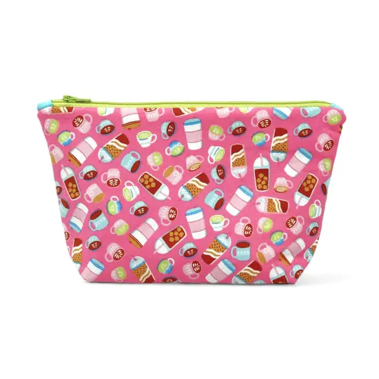 Crosscut Sewing Co.&reg; Zipper Pouch Sewing Project Kit for Beginners with Fabric, Instructions and Video Coffee {3}