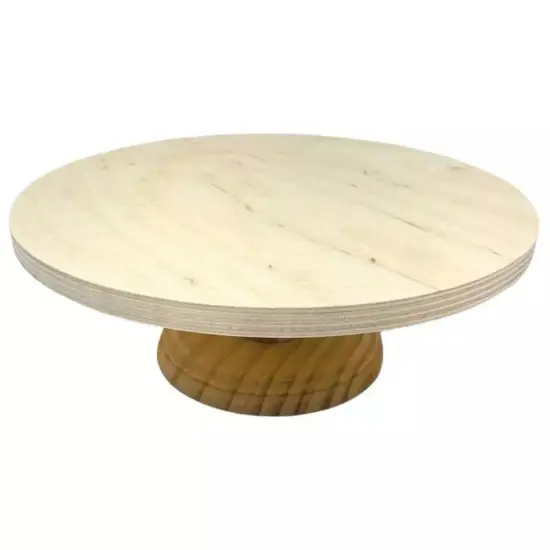 Kitcheniva Unfinished Different Style Cake Stands Wood Rustic Cake Stand Baking {5}