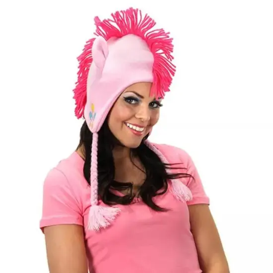 My Little Pony Pinkie Pie Knit Laplander Costume Hat {1}