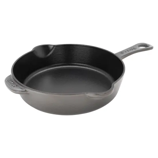 STAUB Cast Iron 8.5-inch Traditional Deep Skillet {5}