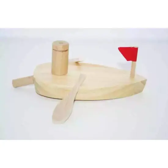 Kitcheniva 500 Pcs Wooden Spoon Cutout Paddle Oar Wood Party Favor {4}