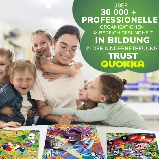 4x60 Set Puzzles for Kids | Animals, Dogs, Zoo {5}