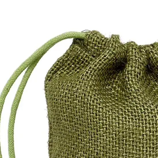 Colored Jute Bag 6" x 10" Trendy and Sturdy {6}