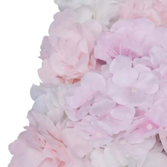 12 pcs Artificial Hydrangea Flower Wall Panel Party Garden Wedding Party Decor {1}