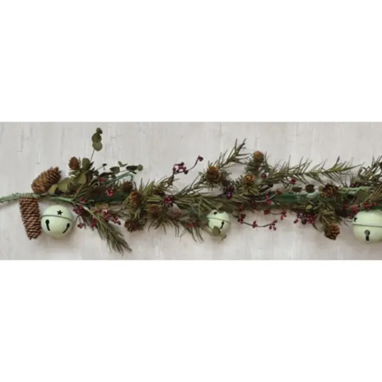 Country Bell Pine Garland {1}