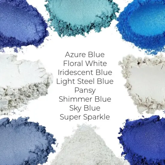 * Winter Colors Mica Sample Pack - 8 Winter Colors {2}