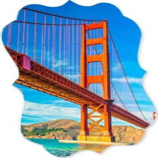 ChromaLuxe Gloss White Metal Print Desk Beneluxe 5.38x7.24&rdquo; .045" 10 /Pack 4268 {4}