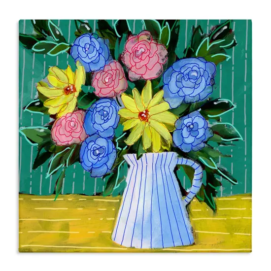 Stupell Industries Bright Pop Bouquet Canvas Wall Art Design by Regina Moore {1}