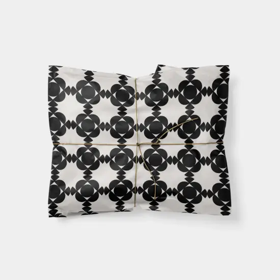 Geo Circle Semicircle Gift Wrap IX {1}