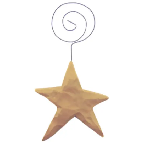 Antique Gold Star Ornament {1}