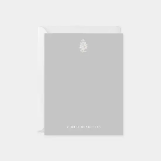 Aralia Japonica Botanical Note Cards {1}