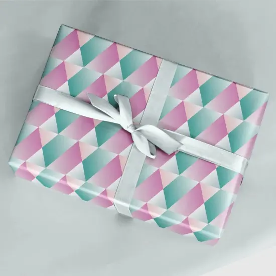 Gradient Geo Gift Wrap II {1}
