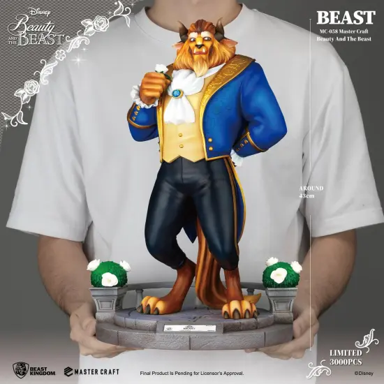 Beauty and the Beast Master Craft Beast Table Top Statue {2}