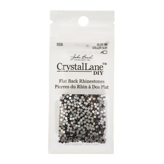 Crystal Lane DIY SS6 Glass Flatback Rhinestones, 1440pcs Amethyst {3}