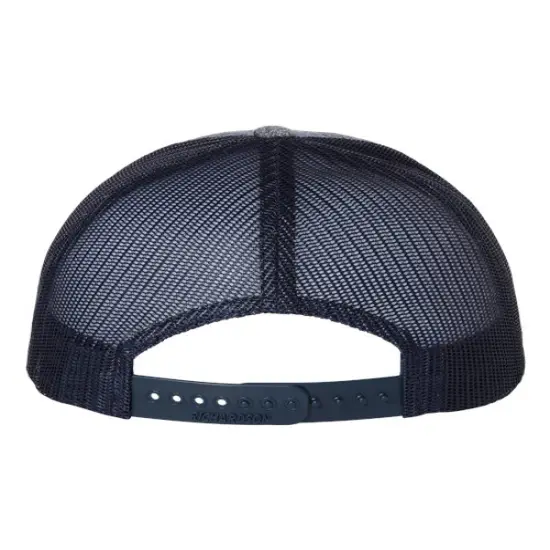 Richardson&reg; Low Pro Heather Trucker Cap G Teal Heather/Birch {7}