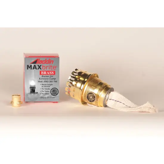 Aladdin MaxBrite 502 Brass Burner {3}