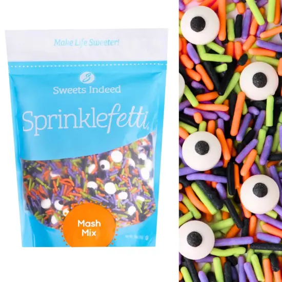 Halloween Sprinkles, Bulk, 10 ounce, Candy Eyeballs, Edible Eyes Sprinkle Mix {1}