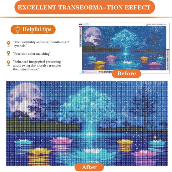 Landscape Large Diamond Art Kits for Adults 27.5 X 15.7inch {2}