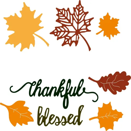 Thanksgiving Fall Metal Die Cuts for Card Making Embossing Stencils {2}