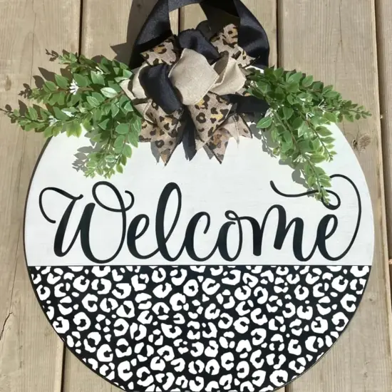 8 Pieces Stencils for Crafts, Leopard Brick Dot Layering Stencils {2}