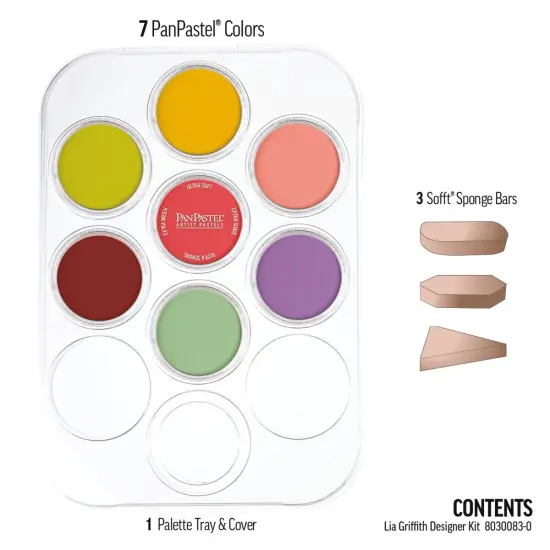 PanPastel Artists&rsquo; Painting Pastels Set - Lia Griffith Designer Kit, Set of 7 {2}