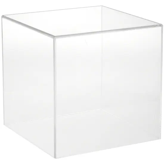 Plymor Clear Acrylic Display Case, 10" x 10" x 10" No Base {1}