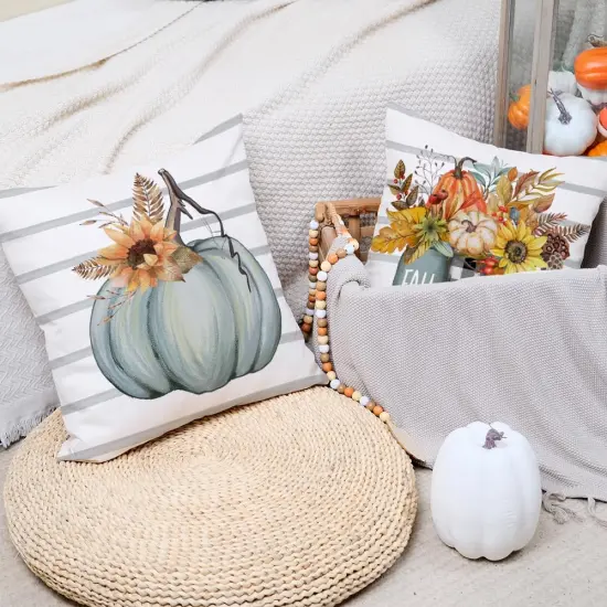 Fall Pillow Covers 18 x 18 Inch {4}