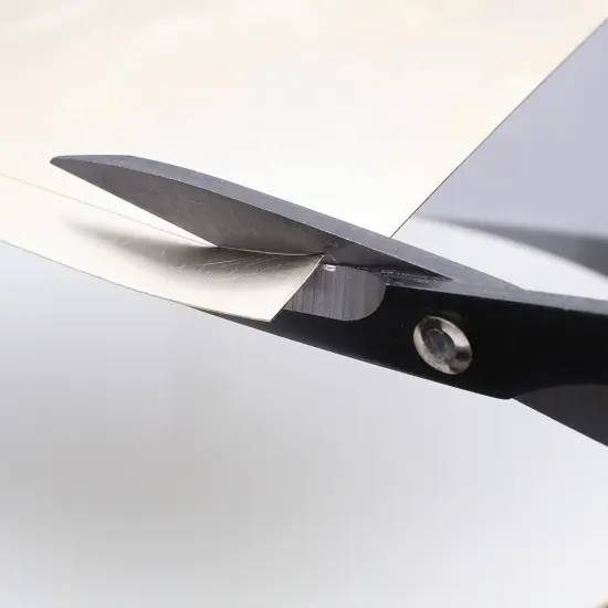 The Beadsmith Plate Shears &ndash; Metal Elements &ndash; Heavy Duty Scissors &ndash; Made of Carbon Steel &ndash; 8 Inches/20.3mm Long, 1.75in/44.45mm Cutting Blades &ndash; Cuts Up to 20 Gauge Metal Sheet Stock {5}