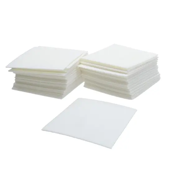 The Beadsmith Shine Rite Polishing Pads &ndash; 2-Inch Pre-Treated Foam Squares with Micro Abrasives &ndash; Use to Brighten, Polish and Remove Tarnish Jewelry Components &ndash; Pack of 50 {1}