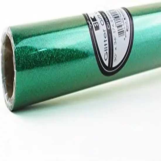 Best Creation Glitter Gift Wrap, 30 x 36-Inch Green 2 ROLLS {2}