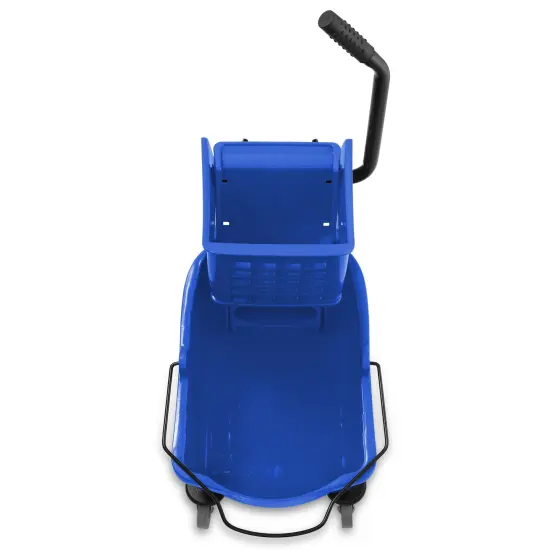 Dryser Commercial Mop Bucket with Side Press Wringer, 26 Quart {3}