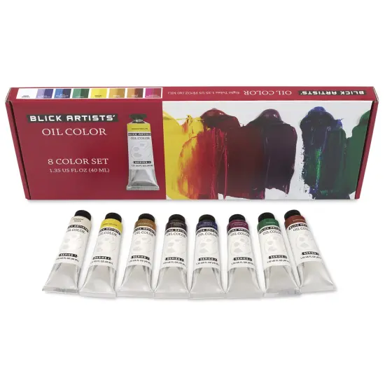 Blick Artists' Oil Color - Set of 8 colors, 40 ml tubes {2}