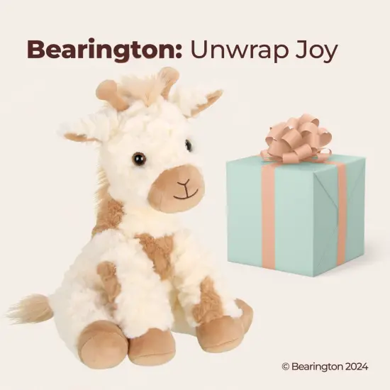 Bearington Lofty Giraffe 11 Inch Stuffed Giraffe - Stuffed Animal - Plush Giraffe, For Ages 1-14 White {1}