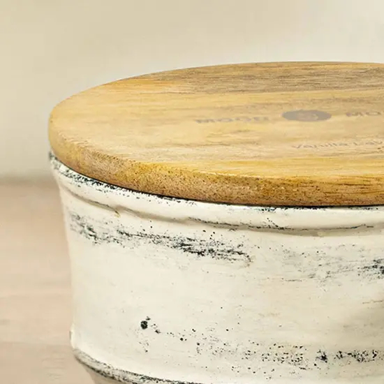 3 Wick Lavender Vanilla Scented Jar Wax Candle {4}