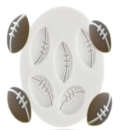 Footballs silicone mold {1}