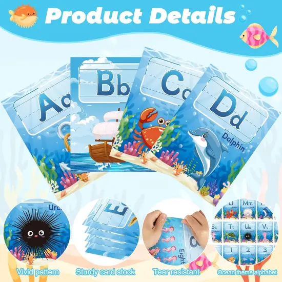 37 Pcs Alphabet Number Bulletin Board Set {3}