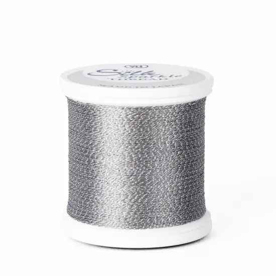Silk #100 - S32 Silver Sparkle Spool {1}