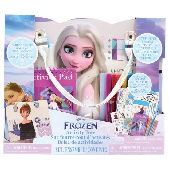 Tara Toy: Activity Tote - Disney Frozen 2 - All-In-1, Store Everything Inside The Character Tote, Color-Sticker-Pad Activities, Play Scenes, Kids 3+ {1}