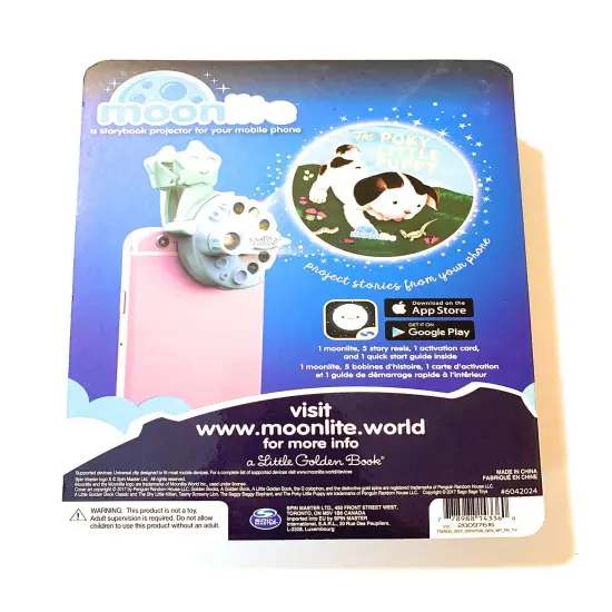 Moonlite Gift Pack - Storybook Projector for Smartphones with 5 Stories {3}