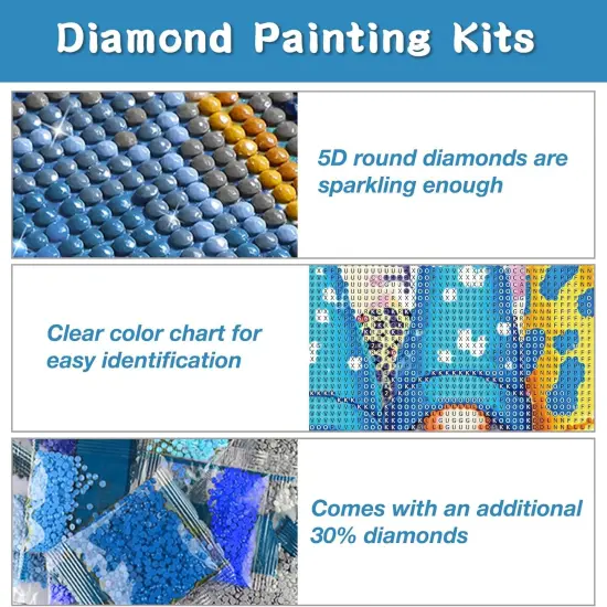 5D Easter Diamond Painting Kits for Adults {4}