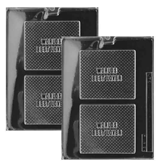 World's Best Lover Card Chocolate Mold {3}