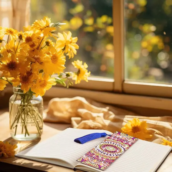 8 Pcs Mandala Designs Diamond Art Set Back to School Gifts {2}