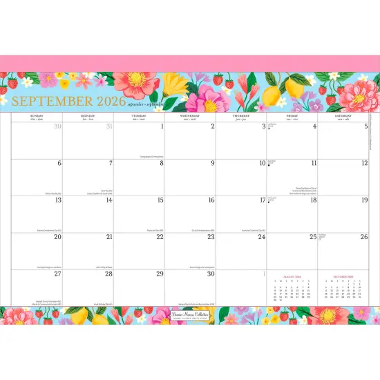 Bonnie Marcus OFFICIAL | 2026 17 x 12 Inch Monthly Desk Pad Calendar {3}