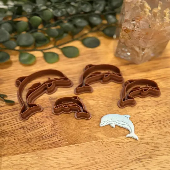 DOLPHINS | SUMMER SOLSTICE | SEALIFE | CLAY CUTTER {3}