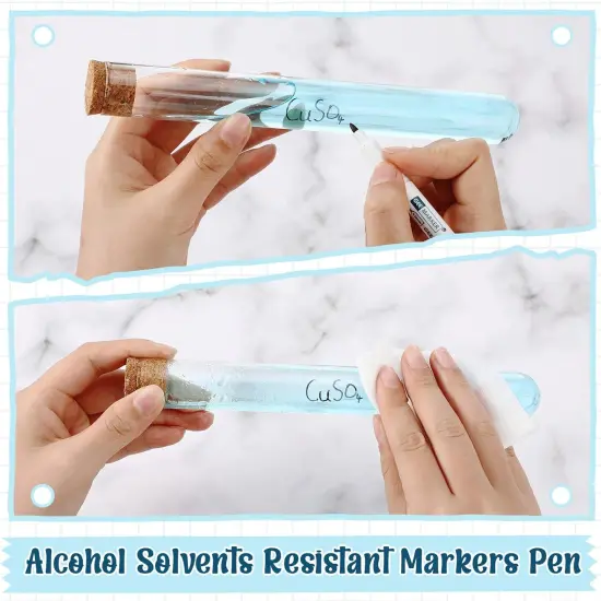 5 Pack Alcohol Resistant Laboratory Markers {3}